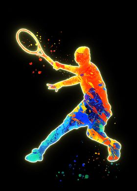 Tennis Player Man