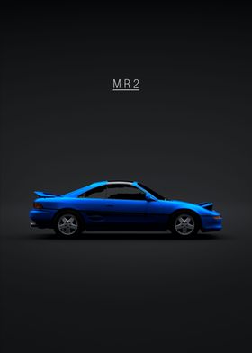 1995 Toyota MR2 GT Blue