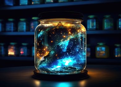 Galaxy in a Jar