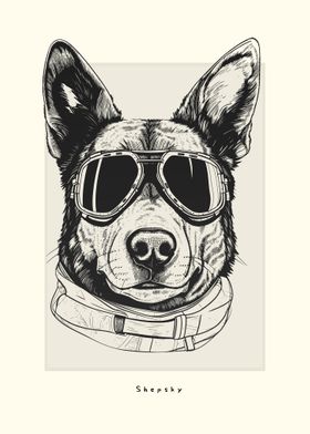 Shepsky Illustration