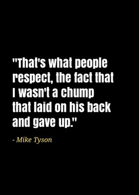 Mike Tyson quotes 