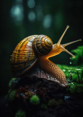 Mysterious snail