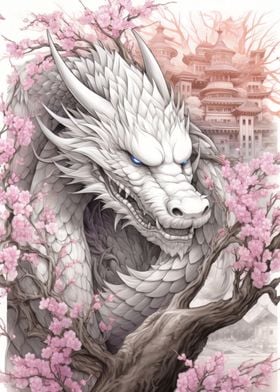 Japanese dragon cherry