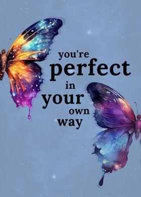 You Are Perfect Quote