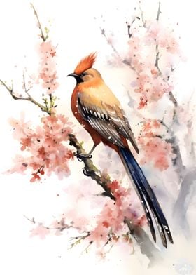 Golden Pheasant Watercolor
