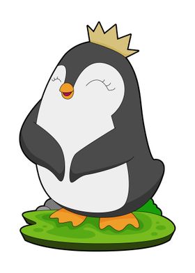 Penguin Queen Crown
