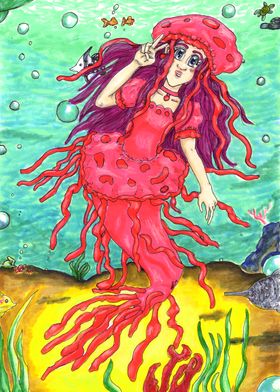 Jellyfish Mermaid
