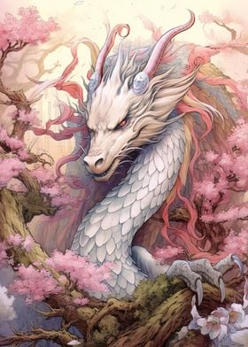 Japanese dragon cherry