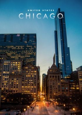 Chicago Nightview