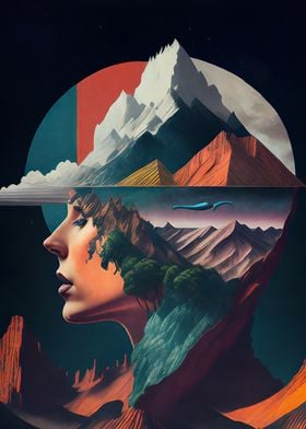 Surreal Collage Art Design