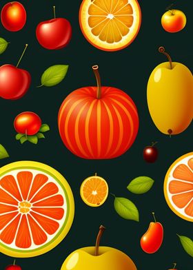 Fruits pattern