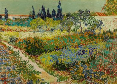 Garden at Arles 1888 Gogh