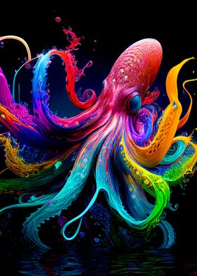 Colorful Octopus