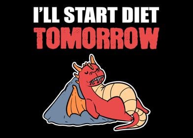 Start Diet Tomorrow Foodie