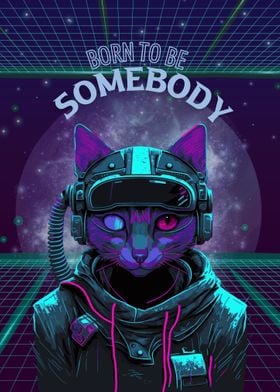 Marvelous Astronaut Cat