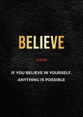 Believe definition