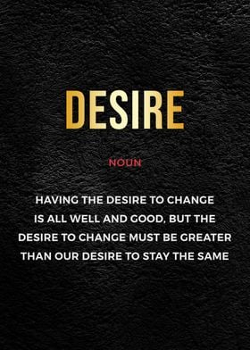 Desire definition