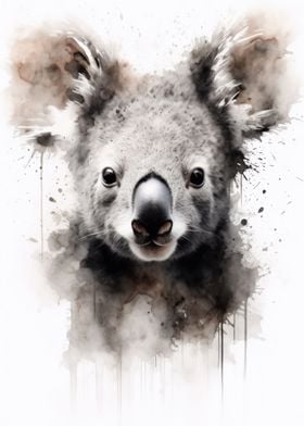 Koala Beauty Watercolor