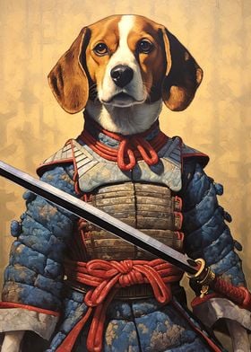 Beagle The Samurai