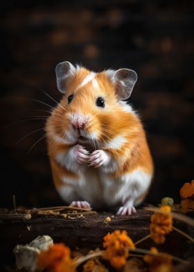 Charming hamster