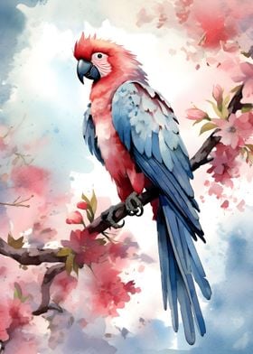 Macaw Watercolor