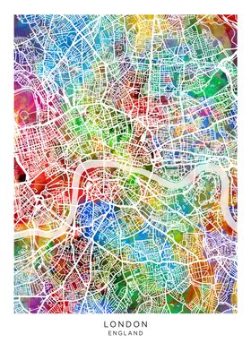 London England Map