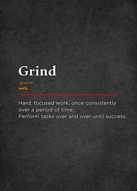 Grind Consistence