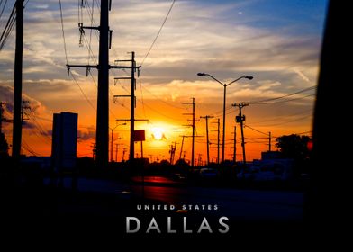 Sunset in Dallas