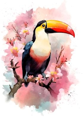 Toucan Watercolor