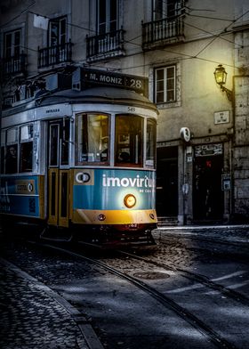 Tram in Lisbon