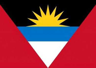 Flag of Antigua Barbuda