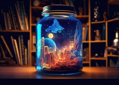 Galaxy in a Jar