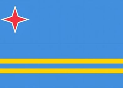 Flag of Aruba