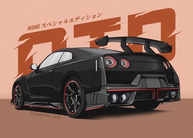 GTR Nismo Black 2