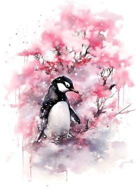 Penguin Watercolor