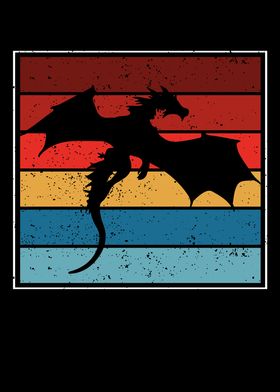 Dragon silhouette