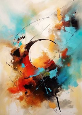 Abstract Home Decor Art