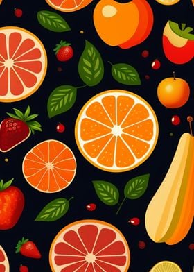 Orange and Strawberry