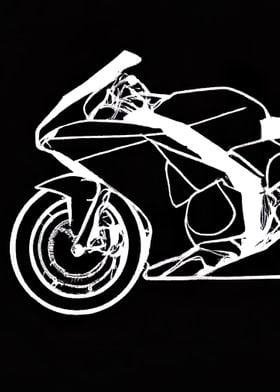 Outline Motorcycle