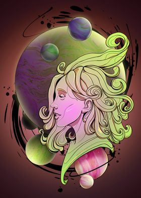 Planet Space Girl