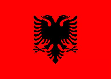 Flag of Albania