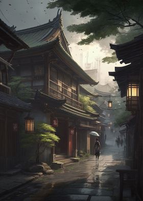 Japan old city 02