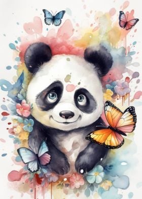 Funny little Panda Bear