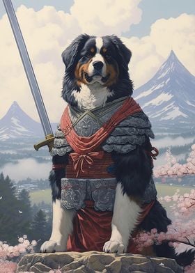 Bernese Mountain Samurai