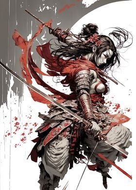 Japanese Samurai woman