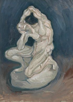  Kneeling Ecorche van Gogh