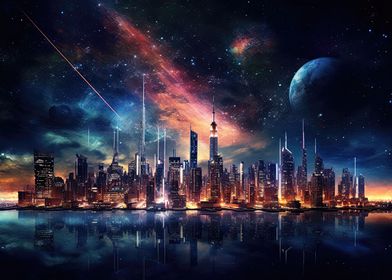 Galactical Cityscape