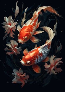 Mysterious Koi Fish