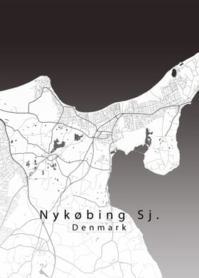 Nykobing Sj City Map