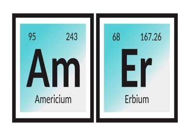 Amer Periodic Table